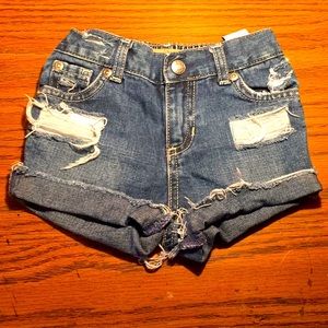Baby Jean Shorts